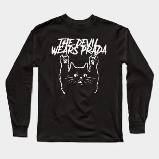 devils wear and the cat Long Sleeve T-Shirt
